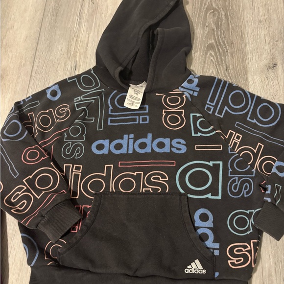 Girl’s angel wing sweater dress adidas sweater hoodie and uniform dress size 7-8 - Picture 5 of 5